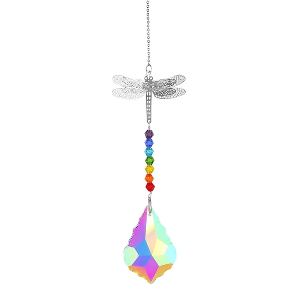 Crystal Light Catcher Angel Metal Creative Rainbow Light Catcher para el hogar (L) JShteea Libre de BPA