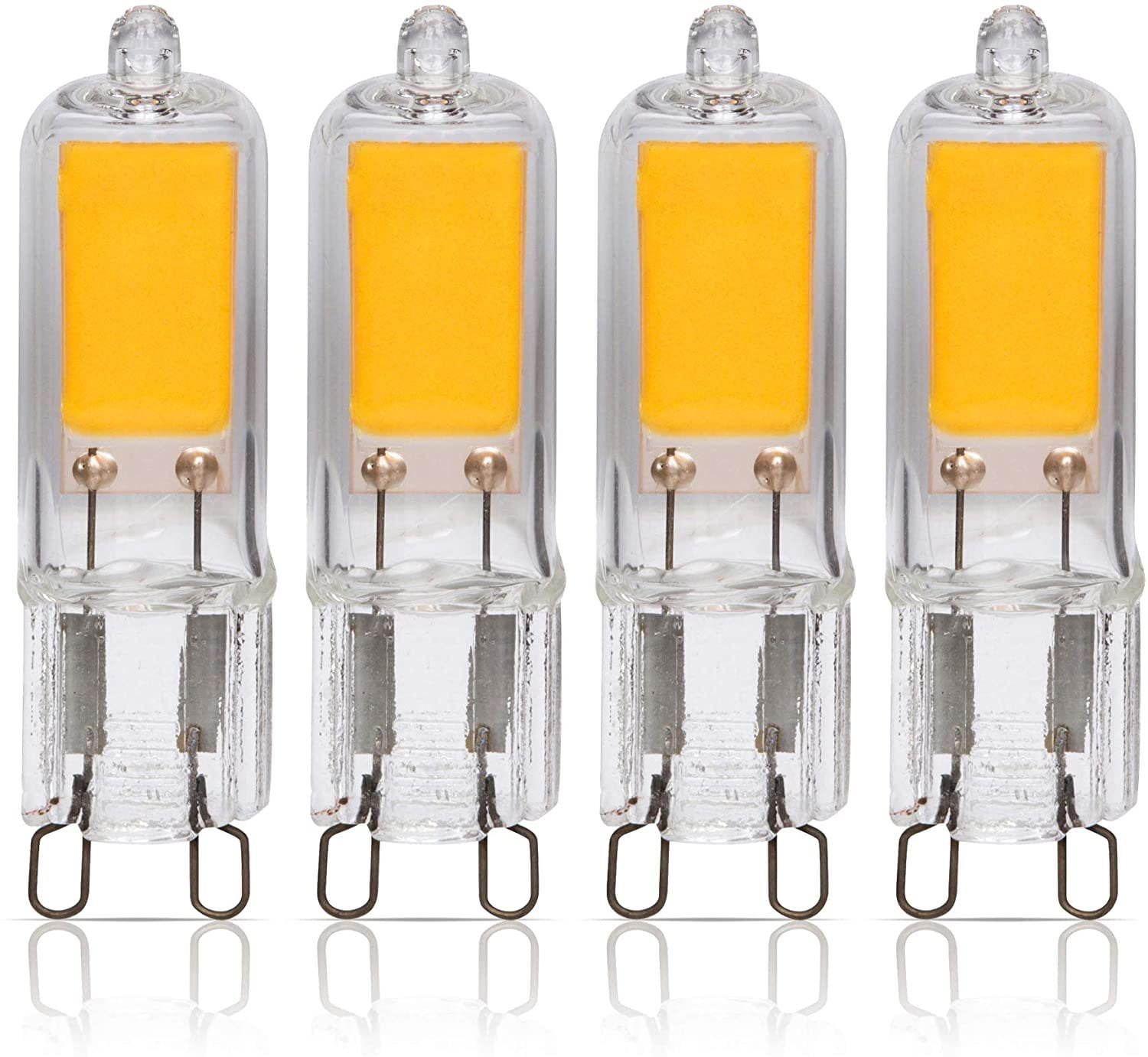Jcd Led Simba Lighting LED G9 T4 JCD 2W 25W Replacement Bulbs 120V Bi-Pin Base ...