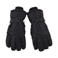 thumbnail image 3 of Sales Today Thermal Cold Weather Gloves GIJNRIUIUA Under $7 Winter Gloves Outdoor Adult Men Women Snow Skating Snowboarding Windproof Warm Solid Ski Gloves Blue Gloves & Mittens, 3 of 4
