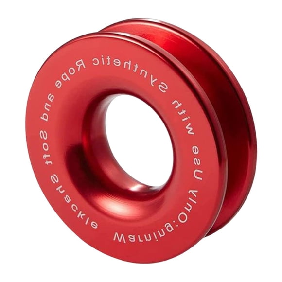 Riwesomey Anillo de recuperación de coche grillete de cabrestante de remolque de 55000 lbs para camión SUV Vehículos, repuestos y accesorios Mis sin cuerda de remolque