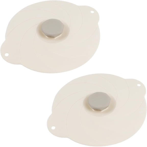 CATPAN 2 Pack Silicone Bowl Lids, 8 Inch Round Silicone Storage Cover Lids for Pots, Cups and Bowls