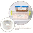 thumbnail image 6 of Paper Food Containers Tags Self-adhesive Label Freezer Tape Shelf Life Sticker Movable 3 Rolls, 6 of 6