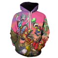 thumbnail image 1 of Rick Morty Pullover  3D Print Long Sleeve Sweatshirt Baseball Uniform Pullover, 1 of 2