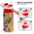thumbnail image 4 of Power Rangers Stainless Steel Insulated Water Cup for Boys Girls Leakproof Water Bottle with Flip-Flop Lid, 4 of 8