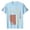 Light Blue, variant on USA 250 Years Patriotic Shirt Men Vintage American Flag Graphic T Shirt America 250th Anniversary Casual Tee