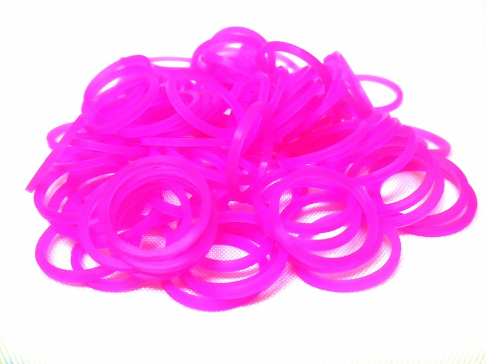 Fun Loom Silicone Bands with Super CClips Bracelet Accessory