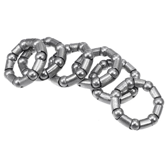 Unique Bargains 6 Pcs 8mm x 7 Ball Bearings Cages Crank Bearings Wheel Bearing Retainer for Bicycle