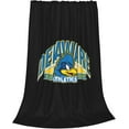thumbnail image 2 of University of Delaware Blanket Large Luxury Fleece Soft Anti-Static Anti-Pilling Flannel Bed Blanket, 2 of 6