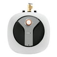 thumbnail image 1 of KFFKFF Compact Electric Water Heater, 8-Gallon Capacity, 1440W Power, Hot Water Storage Boiler, Equipped with Safety Temperature Pressure Valve, Easy Installation, 1 of 9