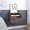Brown, variant on Wall-Mounted Floating End Table with Dual Storage / Ideal for Bedroom Setup