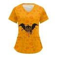 thumbnail image 1 of Tops sueltos de manga corta para mujer Tops casuales de talla grande Camisetas casuales de verano de manga corta con cuello en V Tops de mujer Camisetas Ropa de trabajo, 1 of 3