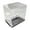 Black, variant on Sturdy Acrylic Display Unit Storage Holder Designed For Gems And Mineral Lovers