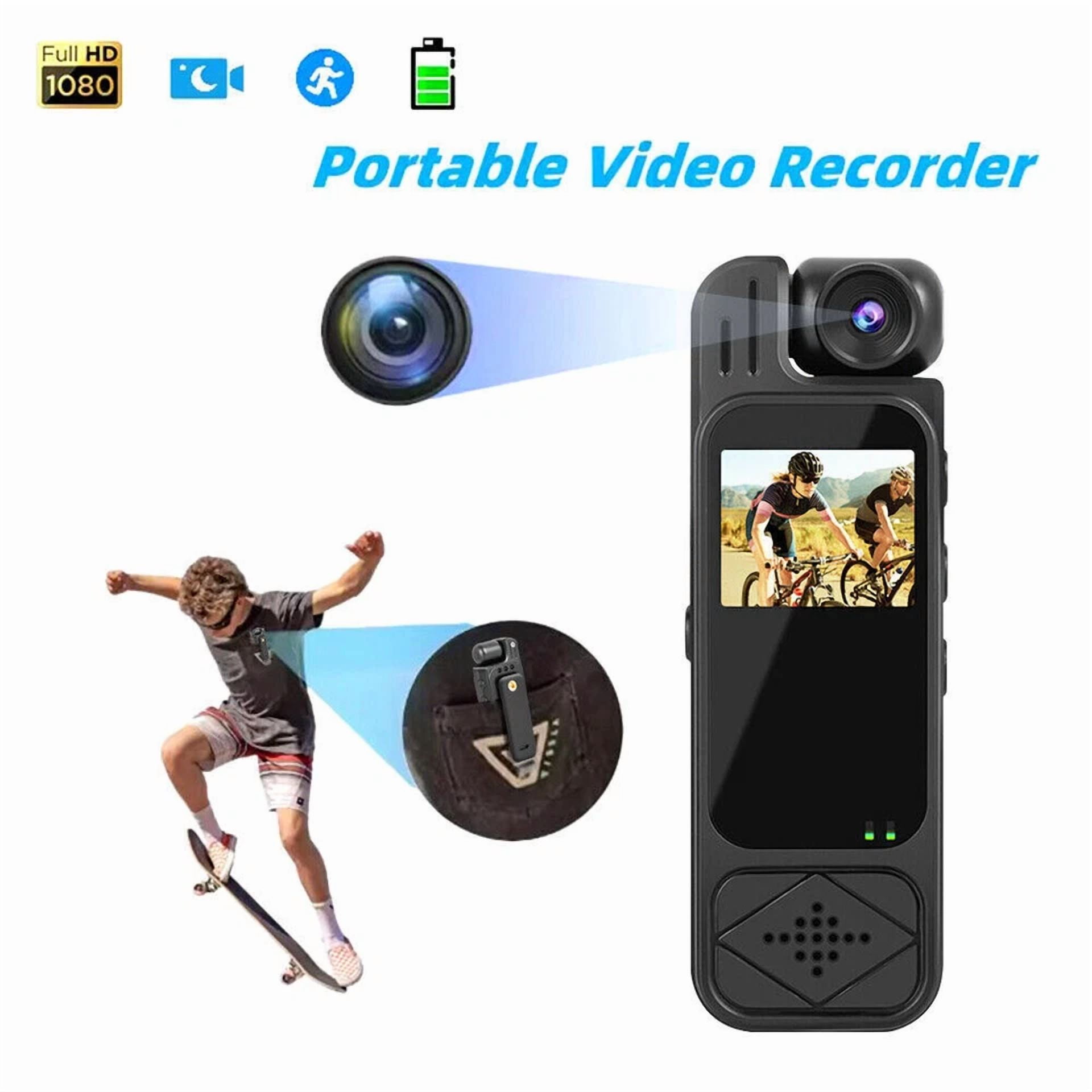 BUTTERFLY- Body Camera 20 Hour 1080P Camcorder Mini Police Hd 180° Video Dvr Ir Night Cam