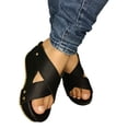 thumbnail image 4 of Sandalia de Mujer Itzanab Sintetico color Negro de Tacon Talla 24 1 Par, 4 of 4
