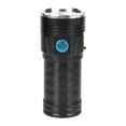 thumbnail image 2 of Linterna recargable, X350 LED Luz fuerte Linterna de luz fuerte Linterna para exteriores Construcción robusta, 2 of 8
