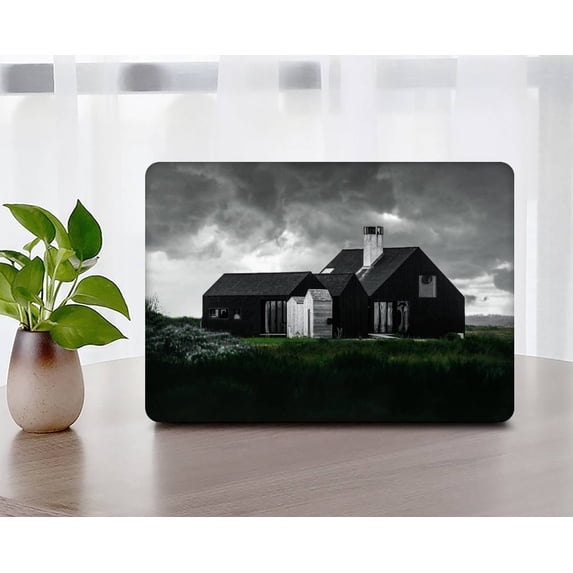 KSK KAISHEK Plastic Hard Case Shell Cover for 2022/2021/2020/2019/2018 Released New MacBook Air 13" Retina Display and Touch ID + Black Keyboard Cover Model: A1932/A2179/A2337 m1 Sky Series 0148