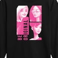 thumbnail image 3 of Barbie - Be Original Squares - Toddler And Youth Long Sleeve Graphic T-Shirt, 3 of 5