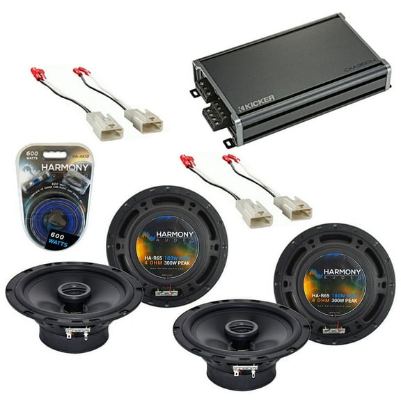 Fits Scion tC 2014-2014 Factory Speaker Replacement Harmony (2) R65 & CXA360.4