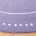 thumbnail image 4 of Premium Circular Rug with Dotted Patterns made with 100% New Zealand Wool that Suites in your Anyroom, 4 of 5