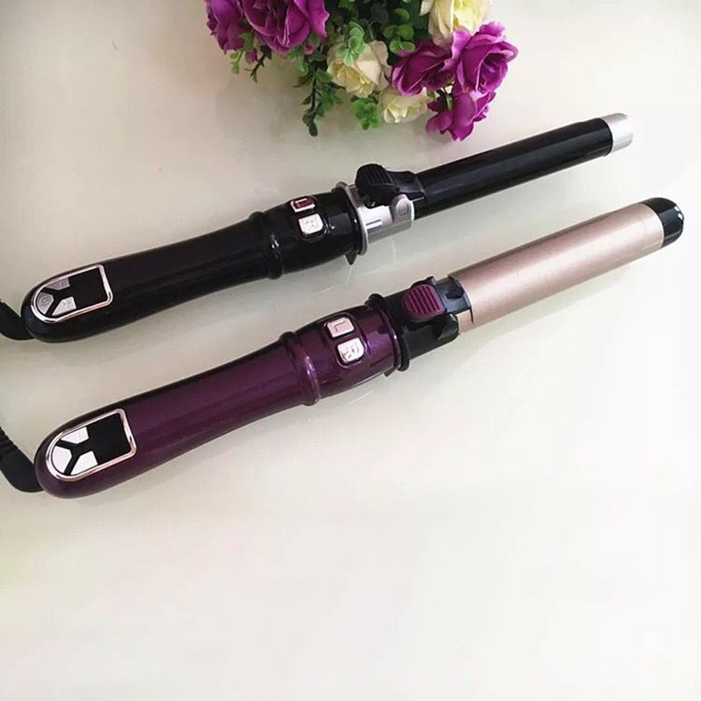 professional rotating curling iron