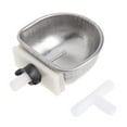 thumbnail image 2 of ZUARFY Rabbit Automatic Drinker Water Feeder Fix Bowl Stainless Steel T Joint Equipment, 2 of 13