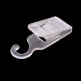thumbnail image 4 of AMLESO 10 Pieces Multipurpose Clear Plastic Clips Hooks Office Paper Clip Document Grip, 4 of 8
