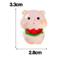 thumbnail image 6 of 5Pcs Miniature Statue Cute Luminous Pig Sculpture Glow-in-The-Dark Resin Ornament for Home Garden Decoration, 6 of 7