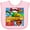 AD-Pink, variant on Inktastic I'm One Comic Book Boys or Girls Baby Bib