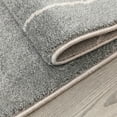 thumbnail image 4 of LaDole Rugs 4x6 ft Modern Premium Area Rug | Modern Small Carpet For Bedroom, Living Room, Kitchen, Entry Way, Indoor Floor Décor | Beige Blue, 4 of 4