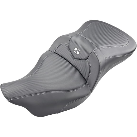 Saddlemen Roadsofa Extended Reach Carbon/Black Seat (808-07B-186)