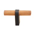 thumbnail image 2 of 2x Manijas de Maciza Muebles Armario Puerta de pequeña sala Manijas Minimalistas Modernas Cajón Perillas de Tocador Muebles tirarere mayimx Tirador de cajón de madera, 2 of 7