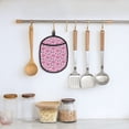 thumbnail image 5 of Pofeuu Cute Watermelon Flamingo Print Silicone Pot Mat Mitten With Hanging Loop Heat Resistant Oven Mitts Non-Slip Bbq Baking Smoking Potholders, 5 of 7