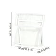 thumbnail image 3 of Hanging Shower Caddy - Waterproof Bathroom Organizer - Mesh Shower Bag for Toiletries, Shampoo, and Conditioner ( White ), 3 of 6