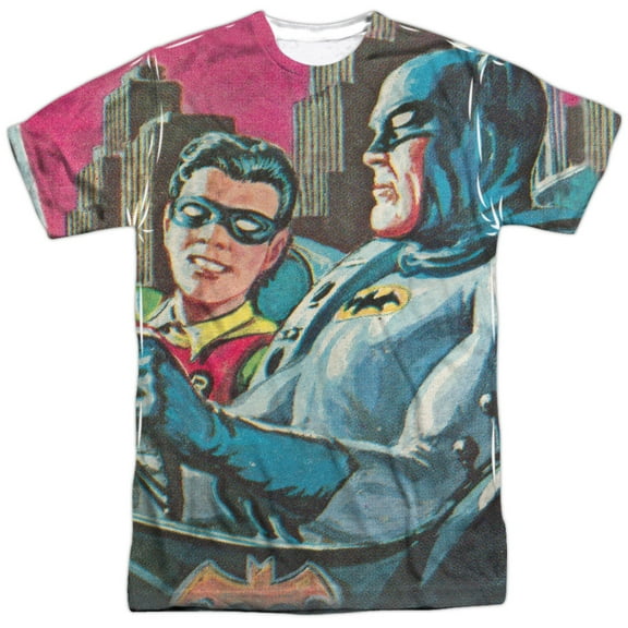 Batman Classic Tv - Bat Signal - Short Sleeve Shirt - XXX-Large