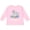 AD-Pink, variant on Inktastic My Grandma Loves Me to the Moon and Back Elephant Family Boys or Girls Long Sleeve Toddler T-Shirt