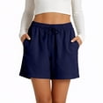 thumbnail image 6 of SBYOJLPB Summer Shorts for Women Running Shorts High Waisted Fitness Shorts with Pockets, 6 of 6