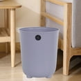 thumbnail image 6 of Hwkond Trash Can for Kitchen Portable Hollow Paper Cans And Convenient Lidless Living Room Bedroom Household Plastic Trash Cans on Clearance, 6 of 6