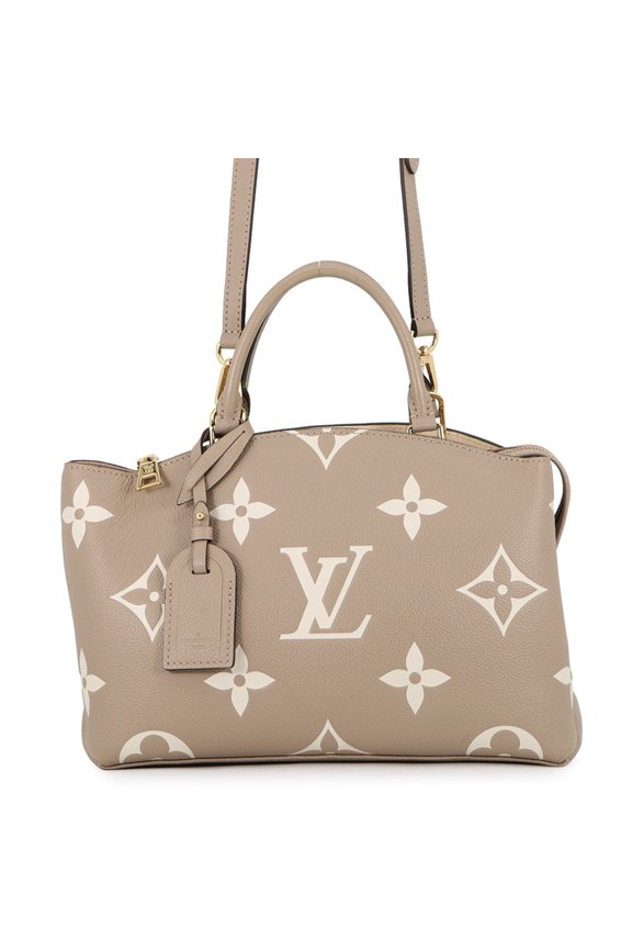 Pre-Owned Louis Vuitton Bicolor Monogram Empreinte Petit Palais PM Handbag M58914 2-way...