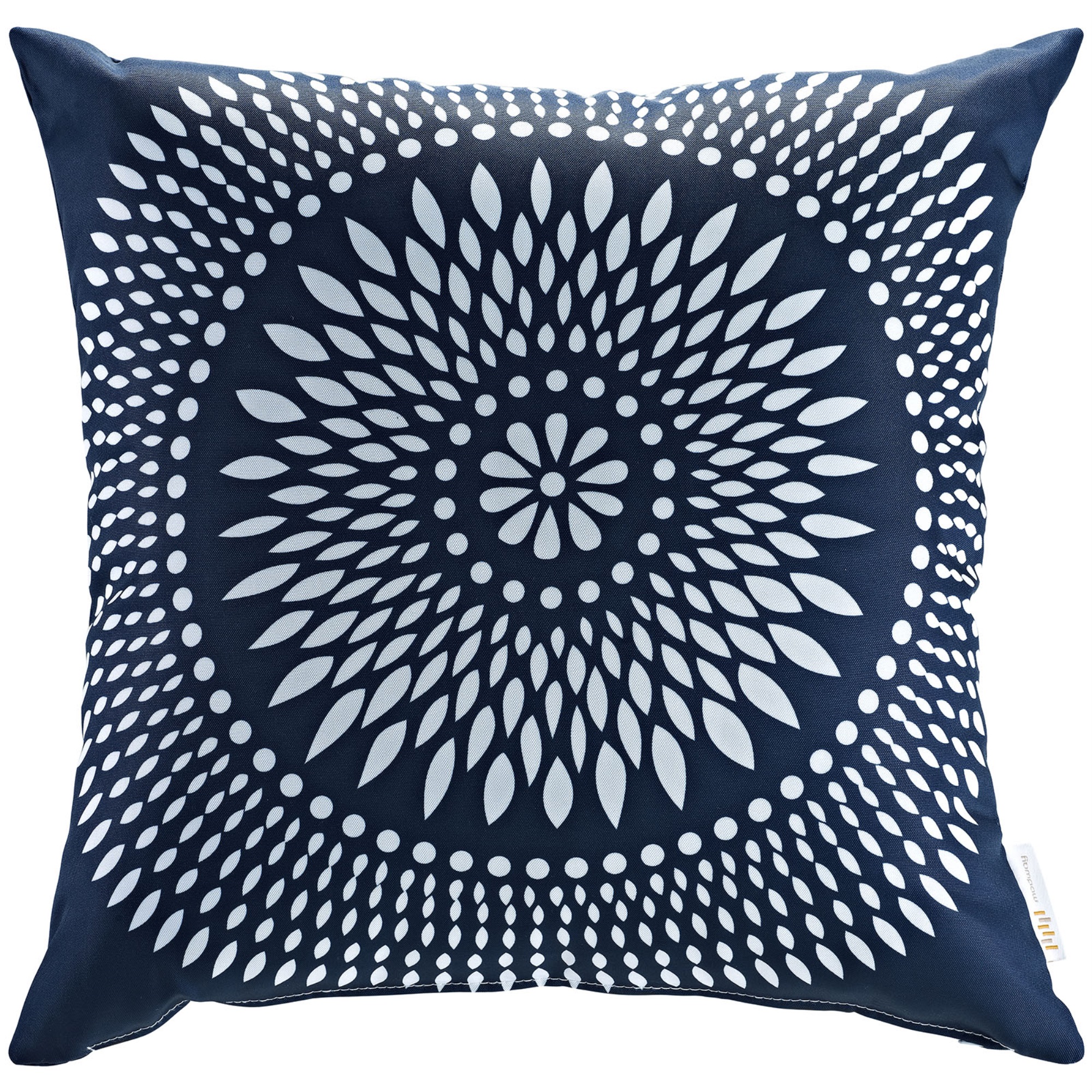 Cartouche Square Weather-Resistant Kids Throw Pillow Set