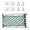 Green, variant on Home Kitchen Fruit Hanging Basket Wind Rope Hand-woven Vegetable And Fruit Net Pocket