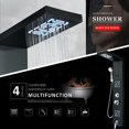 thumbnail image 2 of Zovajonia LED Shower Panel Tower System,  Shower Tower with Multi-Functions , Waterfall Showerhead,  Shower Jets, Stainless Steel Rain Shower System Oil Rubbed Bronze, 2 of 13