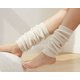 thumbnail image 2 of Calentadores de piernas largos de punto de lana para mujeres y niñas Calentadores de tobillo Calcetines altos hasta la rodilla sin pie de lana con acrílico Longitud máxima: 48 cm, 2 of 3
