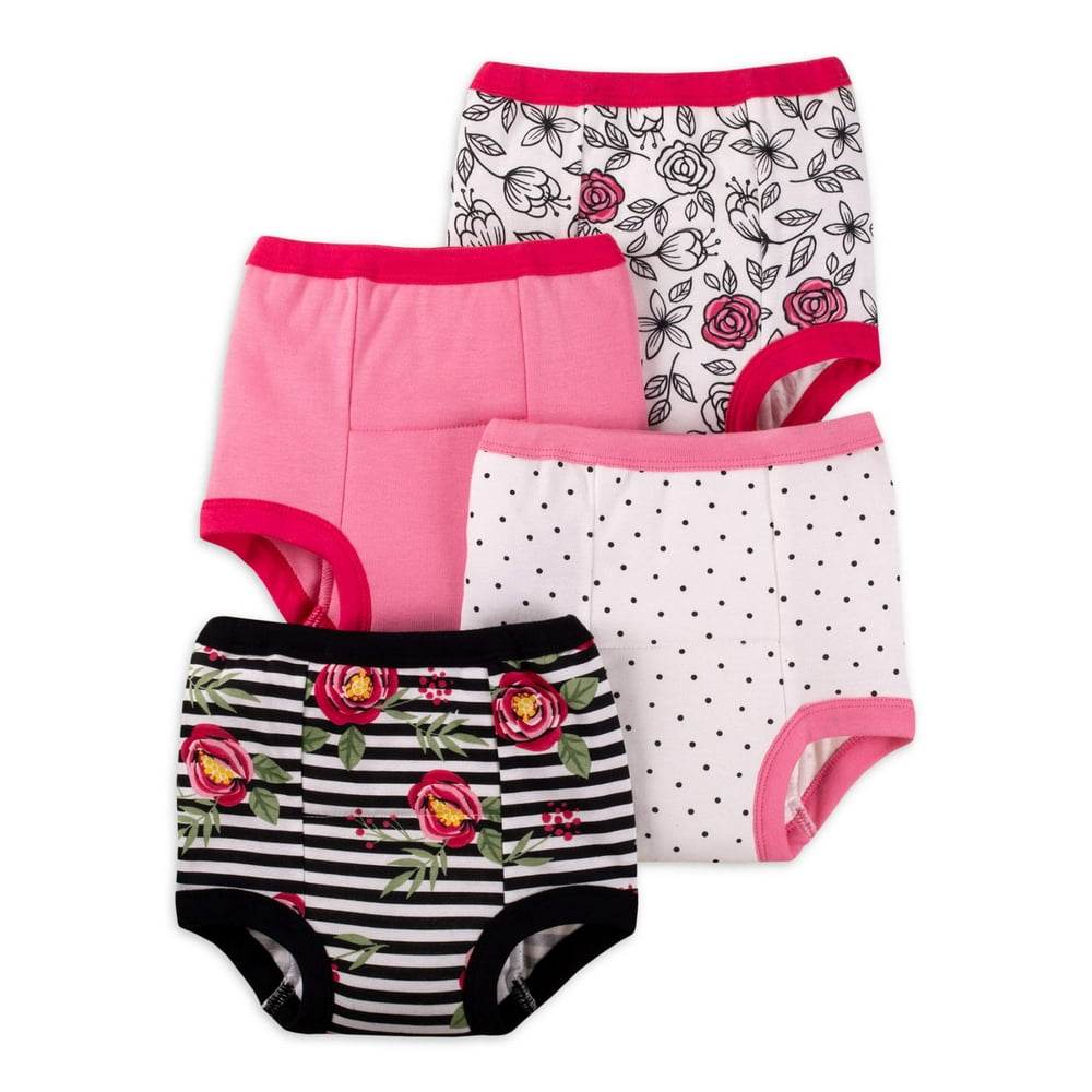 Lamaze Toddler Girl Training Pants, 4Pack