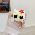thumbnail image 4 of 2024 Sanrio Sunglasses Hello Kitty Silicone Earphone Case For AirPods 1 2 3 Pro 2021 Wireless Bluetooth Headset  Protective Cover LXY, 4 of 7