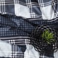 thumbnail image 6 of SUSSEXHOME Black Imaginations Cotton Duvet Cover Set Anthracite, Full Size Duvet Cover, 1 Duvet Cover, 1 Fitted Sheet and 2 Pillowcases, Iron Safe, Hypoallergenic, Breathable , Machine Washable, 6 of 7