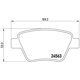 thumbnail image 2 of BALATAS SPORT XTRA LEON 2008 al 2012 SEAT L4 1.4L Traseras BREMBO ., 2 of 5