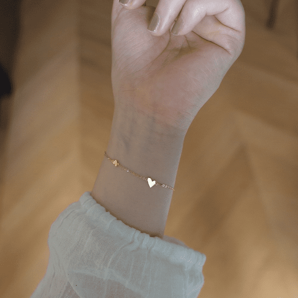 Michael Kors Pulsera Con Corazones De Plata De Ley