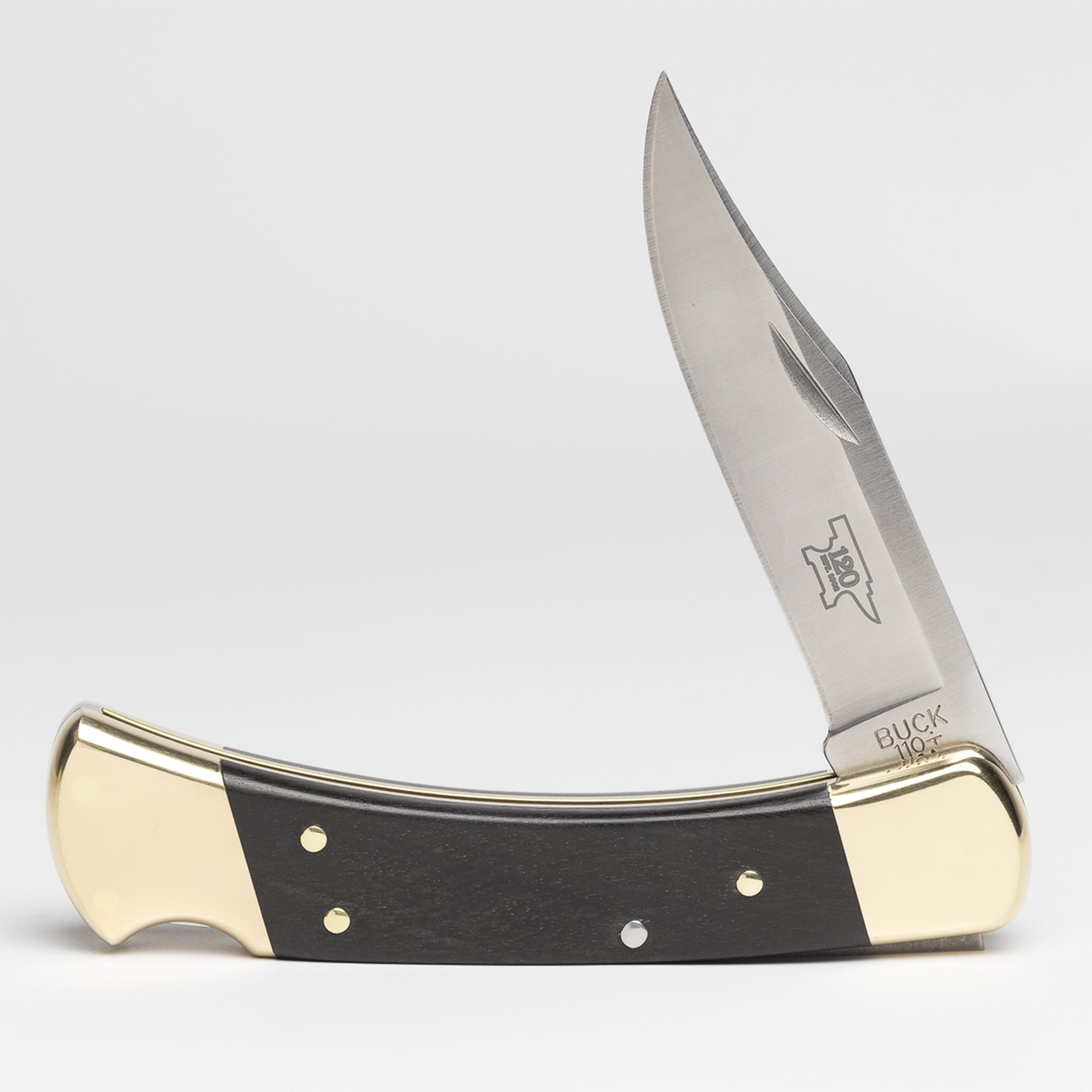 Buck Knives 110 Folding Hunter with Coin, 120th Anniversary Knife Tin 