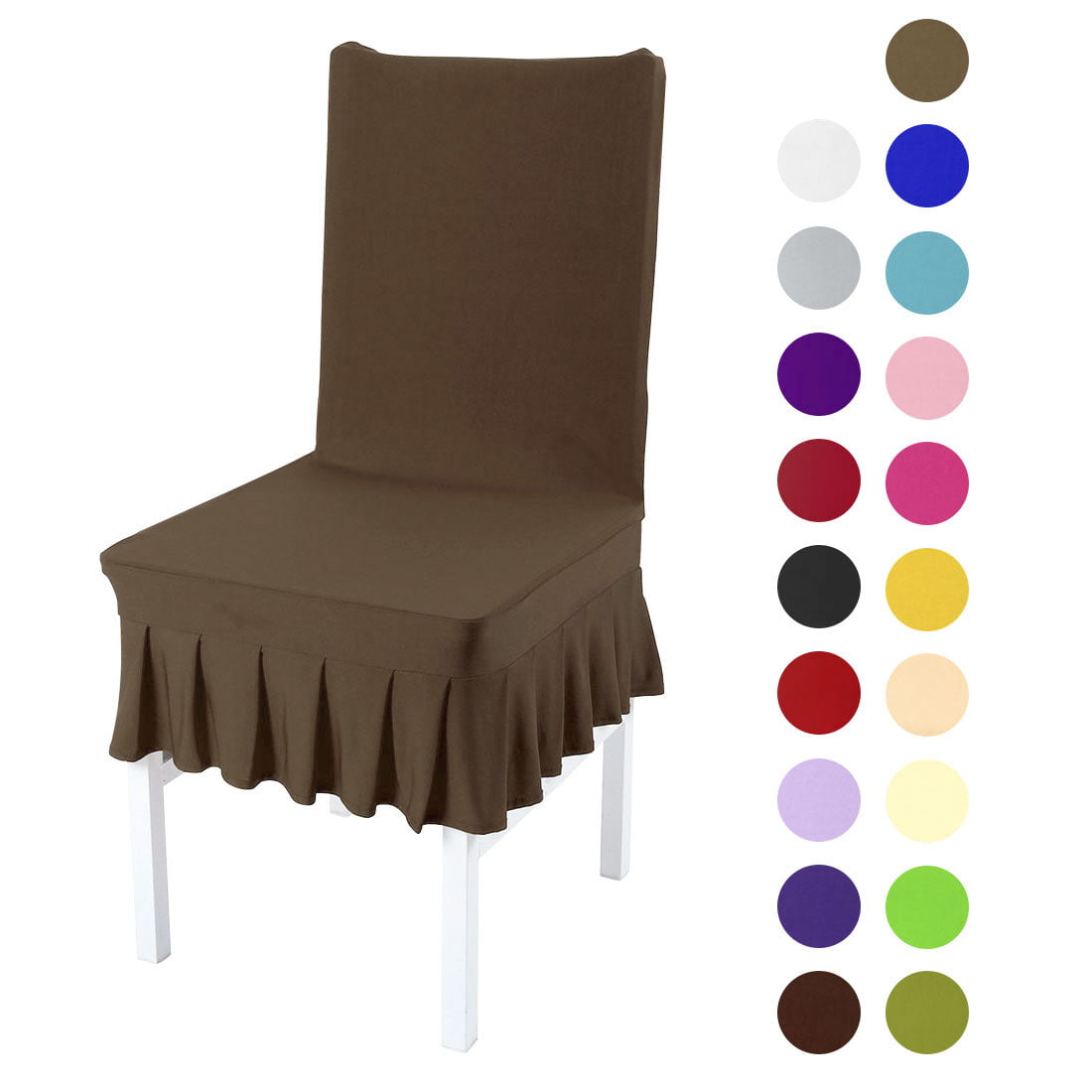 Details about   Spandex Stretch Dining Chair Cover Jacquard Seat Slipcover Wedding Banquet Party 