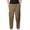 Yellow, variant on Mens Cargo Work Trousers Lightweight Cotton Casual Jogger Elastic Waist Drawstring Outdoor Pants with Pockets Khaki XXXL